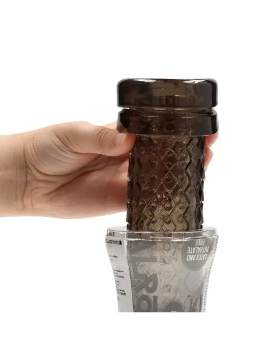 MASTURBADOR TEASY RIDER TEXTURED PRETO REALROCK