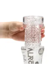 MASTURBADOR TEASY RIDER TEXTURED TRANSPARENTE REALROCK