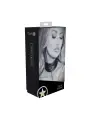 COLEIRA COM TRELA VENICE COLLECTION PRETA OUCH!
