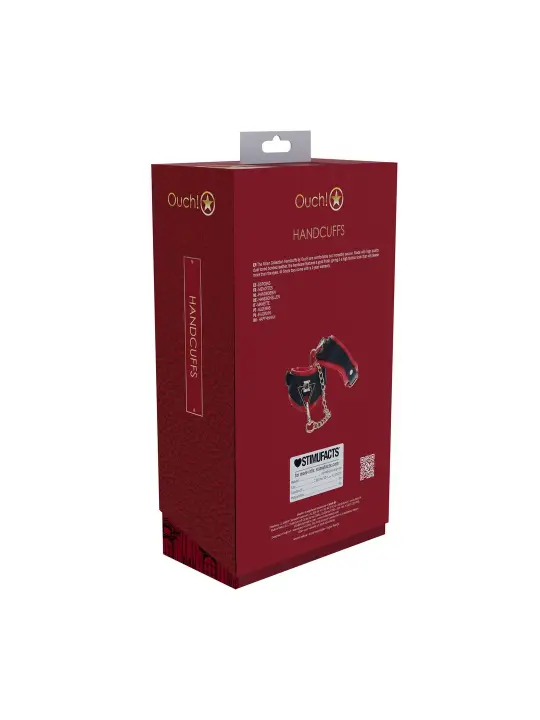 ALGEMAS MILAN COLLECTION PRETO/VERMELHO OUCH!