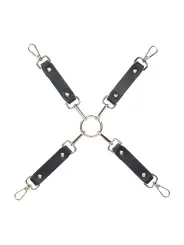CONEXÃO HOGTIE MILAN COLLECTION PRETO/VERMELHO OUCH!