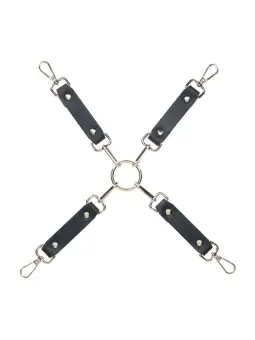 CONEXÃO HOGTIE MILAN COLLECTION PRETO/VERMELHO OUCH!