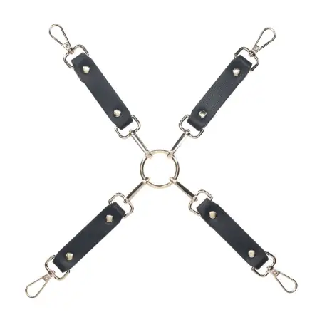 CONEXÃO HOGTIE MILAN COLLECTION PRETO/VERMELHO OUCH!