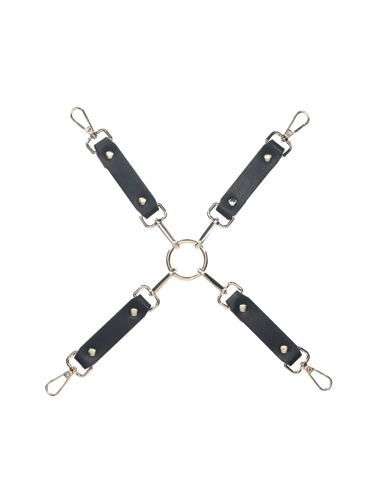 CONEXÃO HOGTIE MILAN COLLECTION PRETO/VERMELHO OUCH!