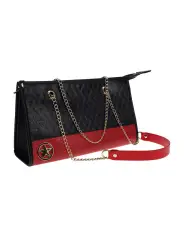 KIT COM BOLSA MILAN COLLECTION PRETO/VERMELHO OUCH!