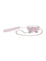 COLEIRA COM TRELA PARIS COLLECTION ROSA OUCH!