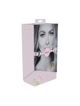 MORDAÇA DE SILICONE RESPIRÁVEL PARIS COLLECTION ROSA OUCH!