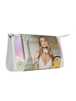 KIT COM BOLSA PARIS COLLECTION ROSA OUCH!