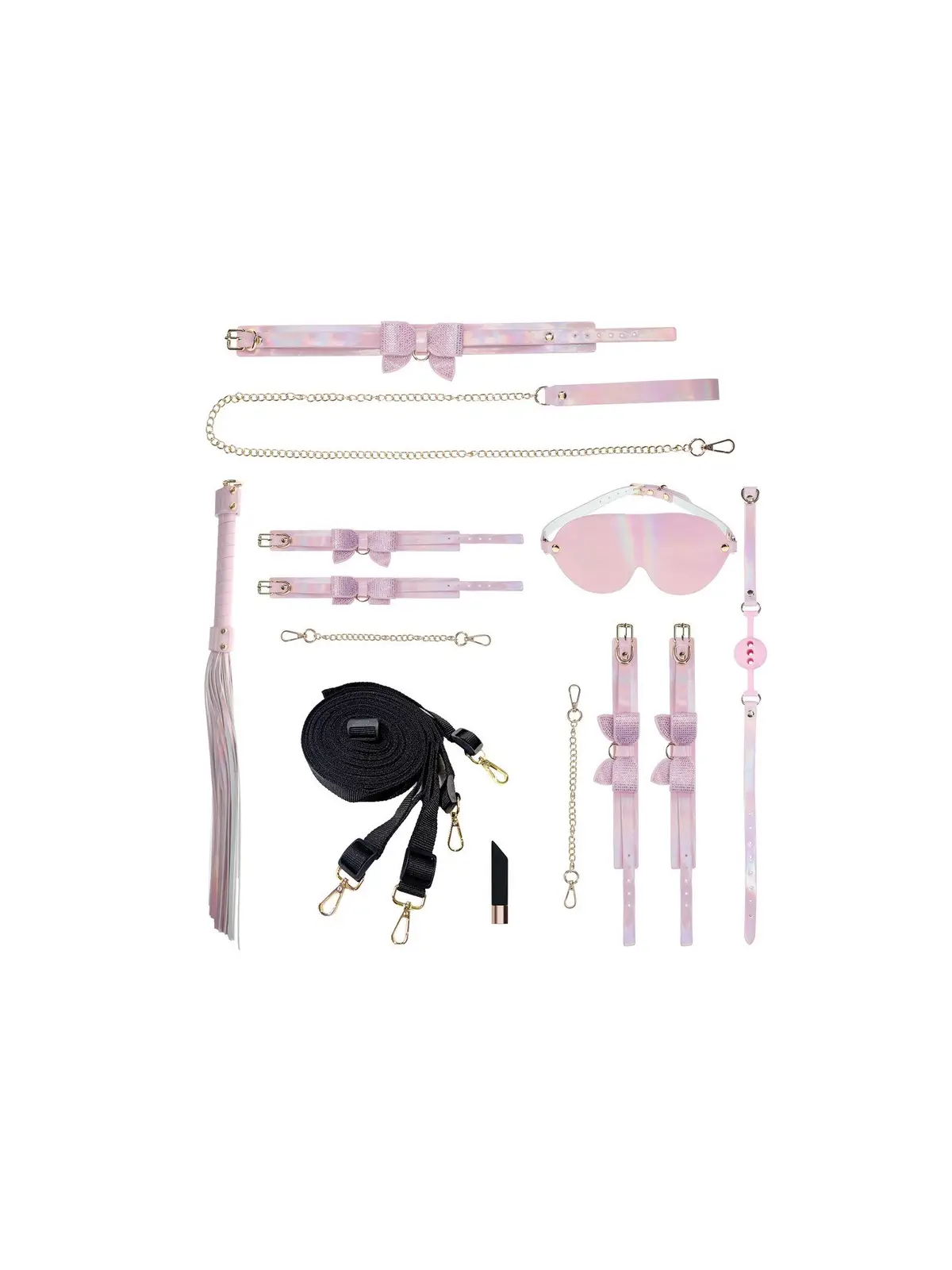 KIT COM BOLSA PARIS COLLECTION ROSA OUCH!