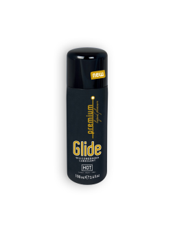 LUBRIFICANTE DE SILICONE HOT™ GLIDE PREMIUM 100ML