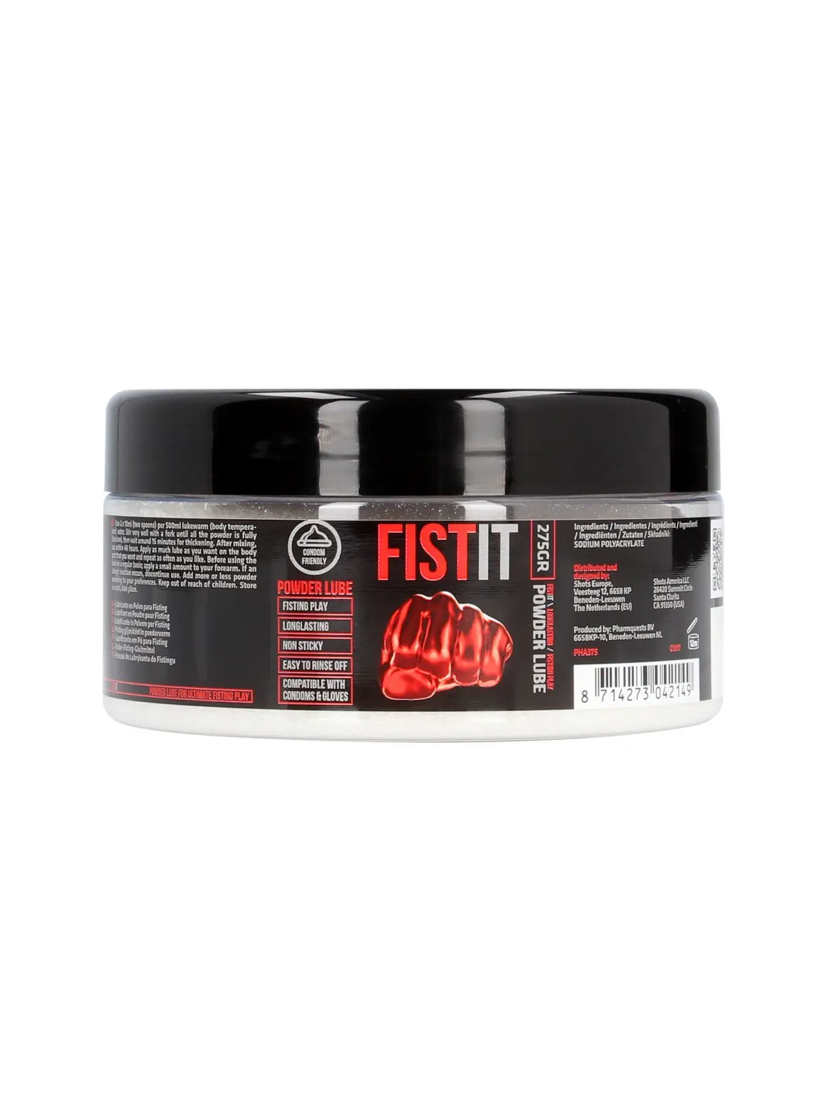 LUBRIFICANTE EM PÓ POWDER LUBE 9.7 OZ 275 GR FIST IT 