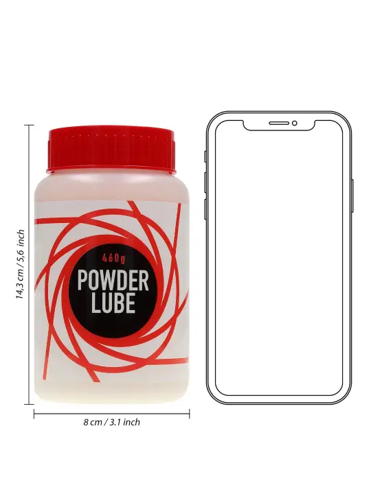 LUBRIFICANTE EM PÓ POWDER LUBE 16.2 OZ 460 GR PHARMQUESTS