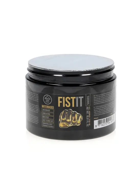 LUBRIFICANTE À BASE DE ÁGUA PARA FISTING 17 FL OZ 500 ML FIST IT 
