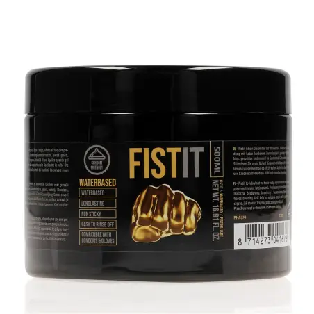 LUBRIFICANTE À BASE DE ÁGUA PARA FISTING 17 FL OZ 500 ML FIST IT 