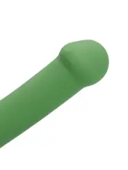 VIBRADOR NON-PHALLIC VIBRATING DILDO PEQUENO FOREST GREEN LOVELINE