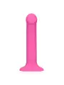 VIBRADOR NON-PHALLIC VIBRATING DILDO MÉDIO POWERFUL PINK LOVELINE