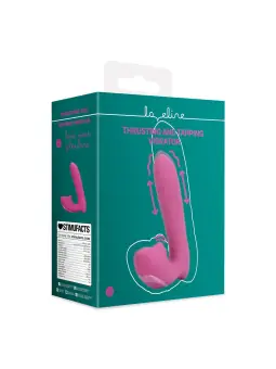 VIBRADOR THRUSTING AND TAPPING ROSA LOVELINE