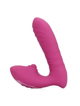VIBRADOR THRUSTING AND TAPPING ROSA LOVELINE