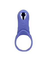 ANEL PARA O PÉNIS COM VIBRAÇÃO E ESTIMULADOR DE CLITÓRIS AZUL LOVELINE