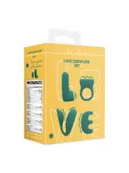 CONJUNTO DE BALA COM 4 ACESSÓRIOS LOVE' (S)EXPLORE VERDE LOVELINE