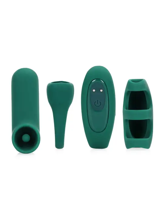 CONJUNTO DE BALA COM 4 ACESSÓRIOS LOVE' (S)EXPLORE VERDE LOVELINE