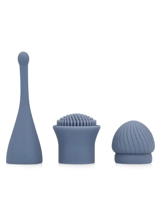 VIBRADOR THE THRILL10 SPEED INTERCHANGEABLE AZUL LOVELINE