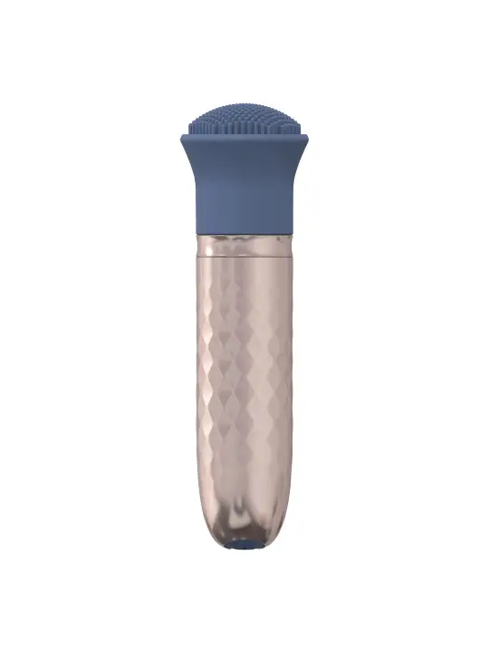 VIBRADOR THE THRILL10 SPEED INTERCHANGEABLE AZUL LOVELINE