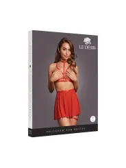 CONJUNTO DE 4 PEÇAS VERMELHO LE DÉSIR