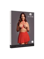 CONJUNTO DE 4 PEÇAS VERMELHO TAMANHO QUEEN LE DÉSIR