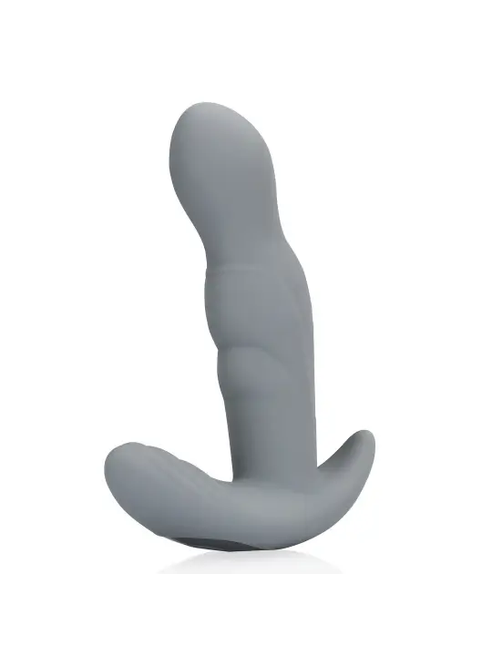 ESTIMULADOR DE PRÓSTATA COM ROTAÇÃO E COMANDO CINZENTO LOVELINE