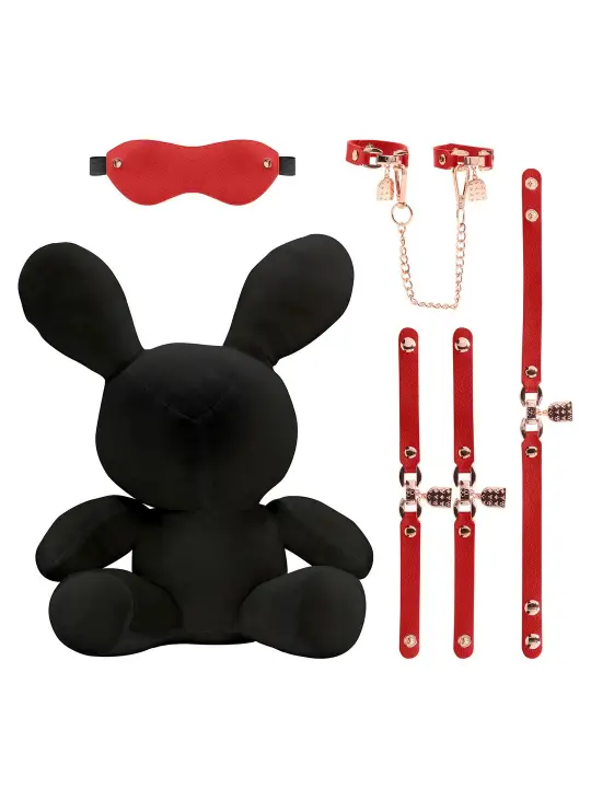 COELHO GRANDE BONDAGE AVELUDADO PRETO S-LINE