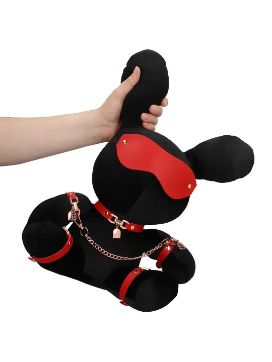 COELHO GRANDE BONDAGE AVELUDADO PRETO S-LINE