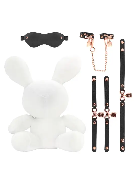 COELHO GRANDE BONDAGE AVELUDADO BRANCO S-LINE