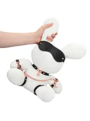 COELHO GRANDE BONDAGE AVELUDADO BRANCO S-LINE