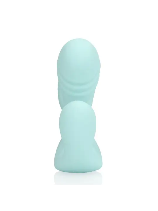 VIBRADOR 3-1 DE SILICONE LIQUIDO BREEZY BLUE LOVELINE