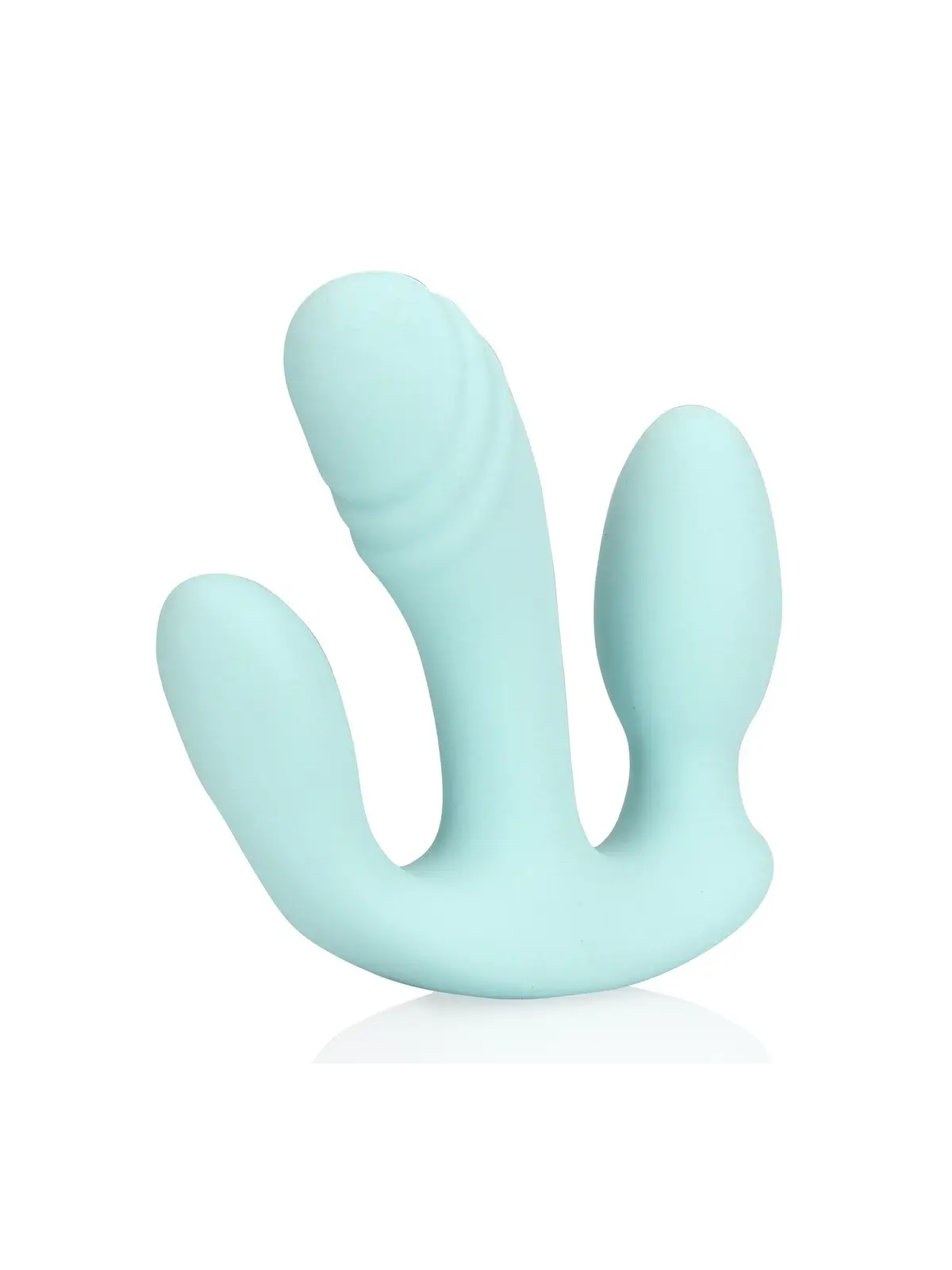 VIBRADOR 3-1 DE SILICONE LIQUIDO BREEZY BLUE LOVELINE