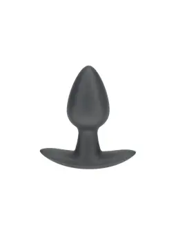 PLUG ANAL SMOOTH SILICONE SMALL 2.6 /6,5 CM GUN METAL OUCH!