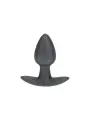 PLUG ANAL SMOOTH SILICONE SMALL 2.6 /6,5 CM GUN METAL OUCH!