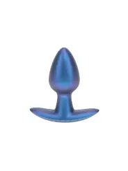 PLUG ANAL SMOOTH SILICONE SMALL 2.6 /6,5 CM METALLIC BLUE OUCH!