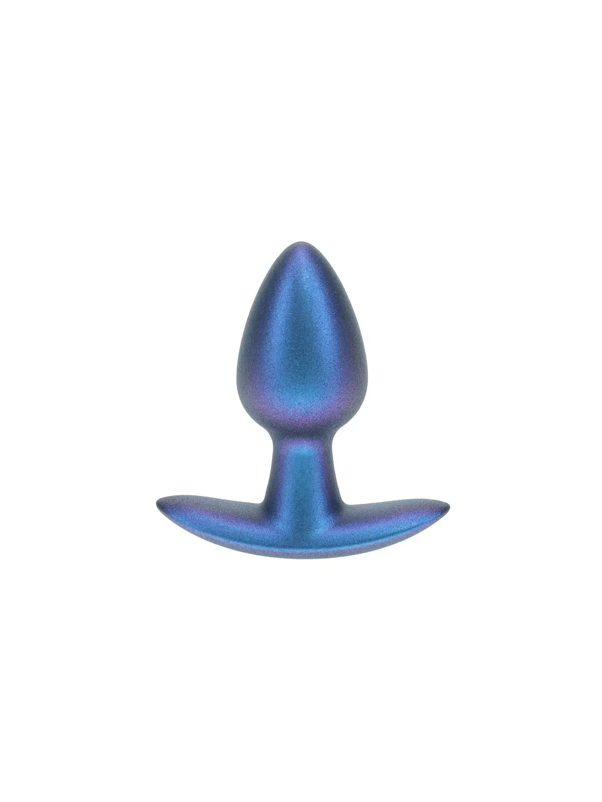 PLUG ANAL SMOOTH SILICONE SMALL 2.6 /6,5 CM METALLIC BLUE OUCH!