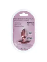 PLUG ANAL SMOOTH SILICONE SMALL 2.6 /6,5 CM ROSE GOLD OUCH!