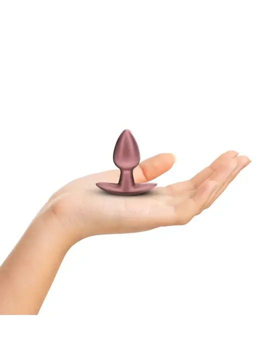 PLUG ANAL SMOOTH SILICONE SMALL 2.6 /6,5 CM ROSE GOLD OUCH!