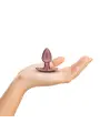 PLUG ANAL SMOOTH SILICONE SMALL 2.6 /6,5 CM ROSE GOLD OUCH!