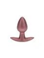 PLUG ANAL SMOOTH SILICONE SMALL 2.6 /6,5 CM ROSE GOLD OUCH!
