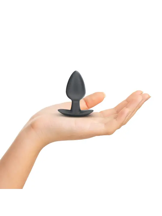 PLUG ANAL SMOOTH SILICONE MEDIUM 3,1 /7,9 CM GUN METAL OUCH!