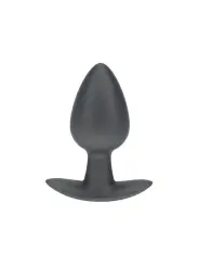 PLUG ANAL SMOOTH SILICONE MEDIUM 3,1 /7,9 CM GUN METAL OUCH!