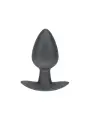 PLUG ANAL SMOOTH SILICONE MEDIUM 3,1 /7,9 CM GUN METAL OUCH!