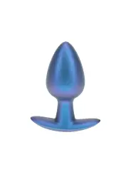 PLUG ANAL SMOOTH SILICONE MEDIUM 3,1 /7,9 CM METALLIC BLUE OUCH!