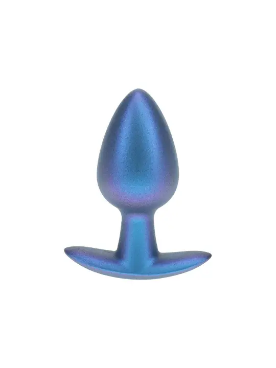 PLUG ANAL SMOOTH SILICONE MEDIUM 3,1 /7,9 CM METALLIC BLUE OUCH!