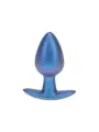 PLUG ANAL SMOOTH SILICONE MEDIUM 3,1 /7,9 CM METALLIC BLUE OUCH!